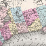 Eldon Township, Upper Canada 1855, Colton Map
